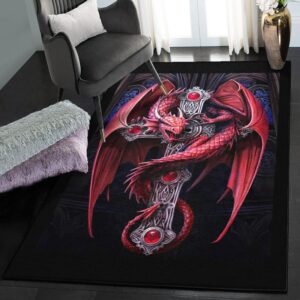 Dragon Indoor Outdoor Rugs Dragon Home Decor