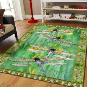 Dragonfly 3 Rug Living Room Rug Home Decor