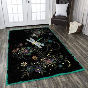 Dragonfly 5 Rug Living Room Rug Home Decor