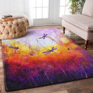 Dragonfly 7 Rug Living Room Rug Home Decor
