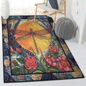 Dragonfly Indoor Outdoor Rugs Gearsly Dragonfly Rug Home Decor