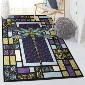 Dragonfly Modern Area Rugs Dragonfly Rug Home Decor