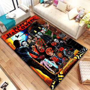 Horror Movie Rug Horror Movie Carpet Bedroom Rug Indoor Rugs