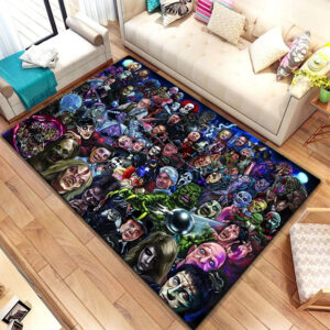 Horror Movie Rug Horror Movie Carpet Living Room Area Rug Outdoor Rug