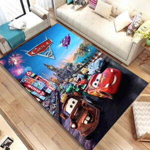 Lightning Mcqueen Area Rug Lightning Mcqueen Carpet Dining Room Rug Indoor Rug