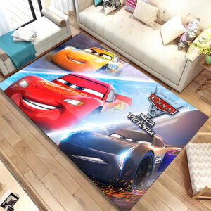 Lightning Mcqueen Area Rug Lightning Mcqueen Carpet Living Room Area Rug Outdoor Rug