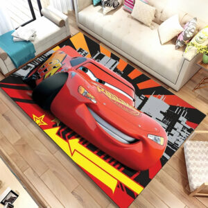 Lightning Mcqueen Rug Lightning Mcqueen Carpet Dining Room Rug Indoor Rug
