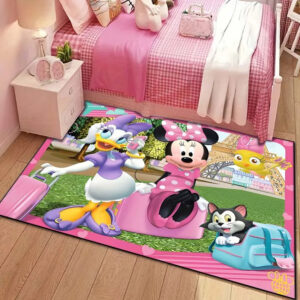 Minnie Mouse Area Rug Minnie Mouse Carpet Bathroom Rugs Indoor Rug