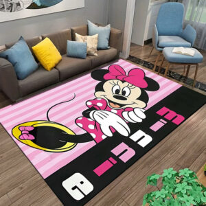 Minnie Mouse Area Rug Minnie Mouse Carpet Dining Room Rug Indoor Rugs