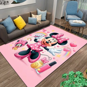 Minnie Mouse Area Rug Minnie Mouse Carpet Kitchen Rug Outdoor Rug