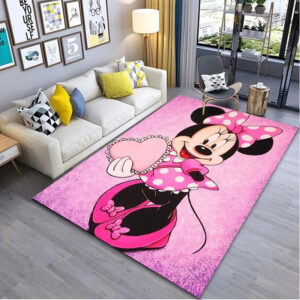 Minnie Mouse Area Rug Minnie Mouse Carpet Living Room Area Rug Indoor Rugs