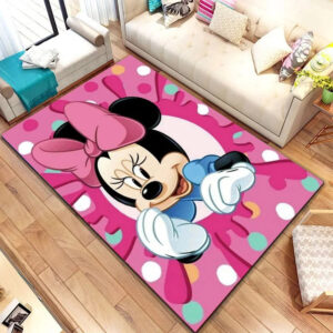 Minnie Mouse Rug Minnie Mouse Carpet Bedroom Rug Indoor Outdoor Rug