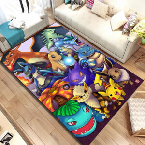 Pokemon Area Rug Pokemon Carpet Kitchen Rug Indoor Rugs