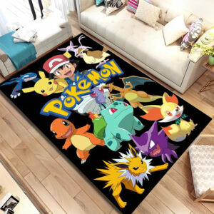 Pokemon Area Rug Pokemon Carpet Kitchen Rug Outdoor Rugs