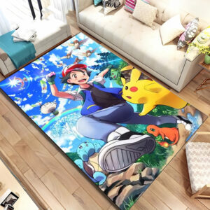 Pokemon Area Rug Pokemon Carpet Living Room Area Rug Indoor Rug