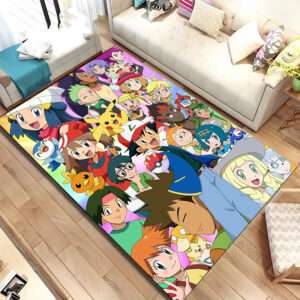 Pokemon Rug Pokemon Carpet Bedroom Area Rug Indoor Outdoor Rugs