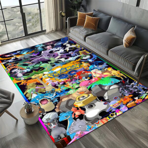Pokemon Rug Pokemon Carpet Dining Room Rug Outdoor Rug