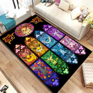 Pokemon Rug Pokemon Carpet Living Room Area Rug Indoor Rug